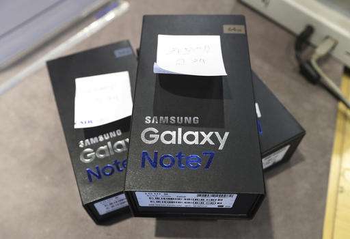 Samsung Note 7 recall to cost at least $5.3 billion