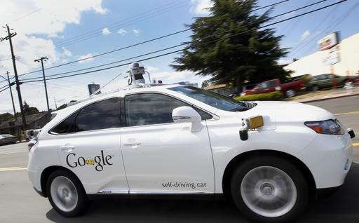 Video shows Google self-driving car hit bus
