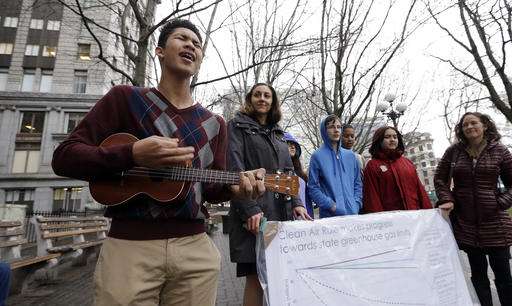 Washington state youth sue government over climate change