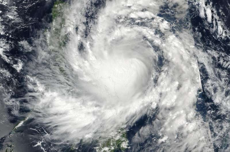 NASA sees Tropical Storm Sarika approaching the Philippines