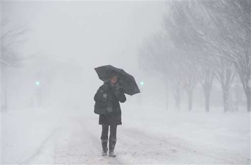Blizzard brings much of US East Coast to a standstill