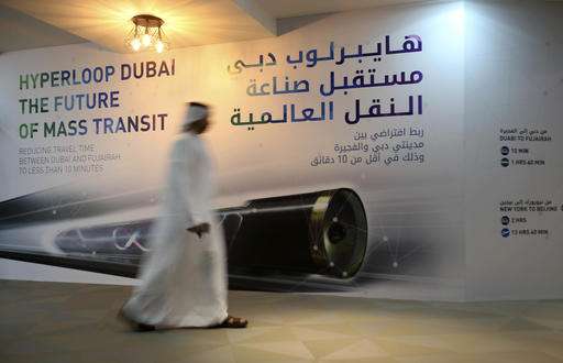 Futuristic Dubai dreams of hyperloop transit tubes
