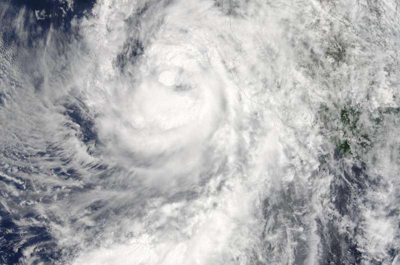 NASA sees Hurricane Newton approaching landfall in Baja California, Mexico