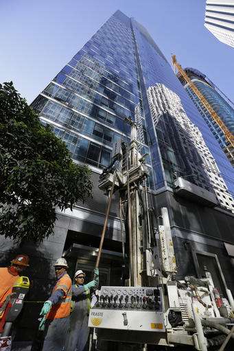Tilting, sinking San Francisco high-rise raises alarm