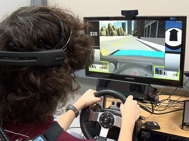 Using virtual reality to help teenagers with autism learn how to drive