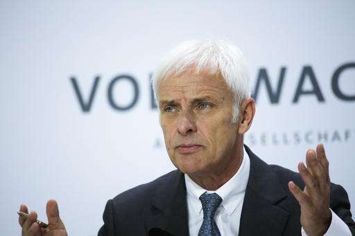 Volkswagen CEO apologized in person to Obama over scandal