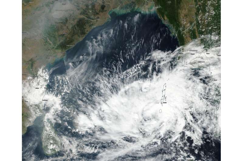 NASA sees Tropical Cyclone 05B form