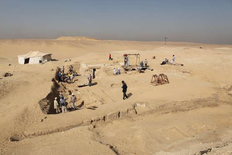 Archaeologists unearth unique Egyptian boat from the pyramid age
