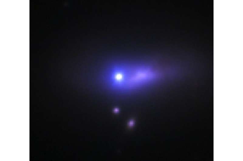 First discovery of a binary companion for a Type Ia supernovae