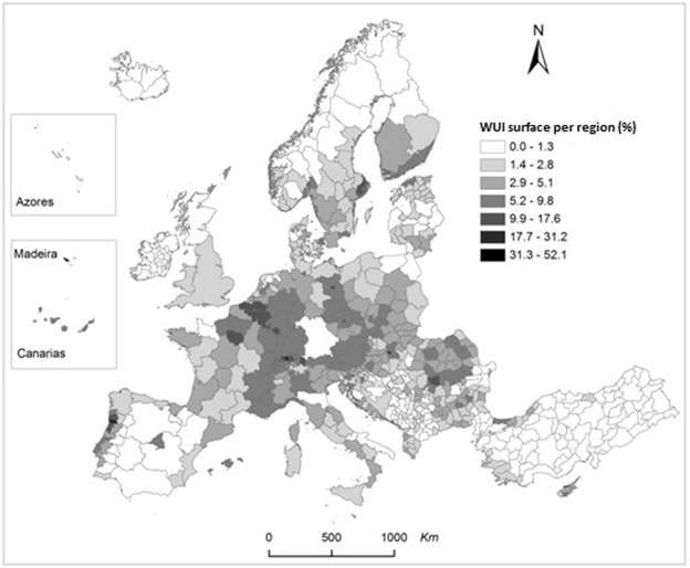 Wildfire map reveals countries in Europe most at risk of catastrophic fire damage