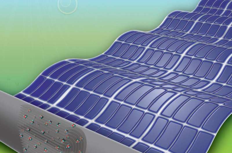 New technique could make large, flexible solar panels more feasible