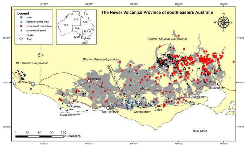Australia's volcanic history is a lot more recent than you think