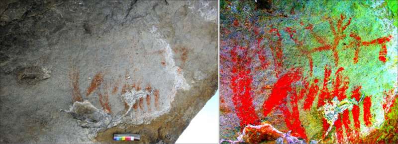 High altitude archaeology: Prehistoric paintings revealed