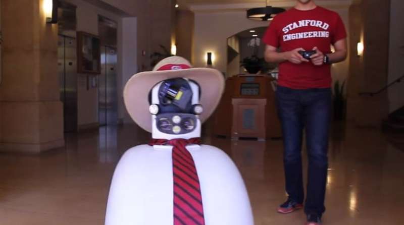 Social robot 'Jackrabbot' seeks to understand pedestrian behavior (w/ Video)