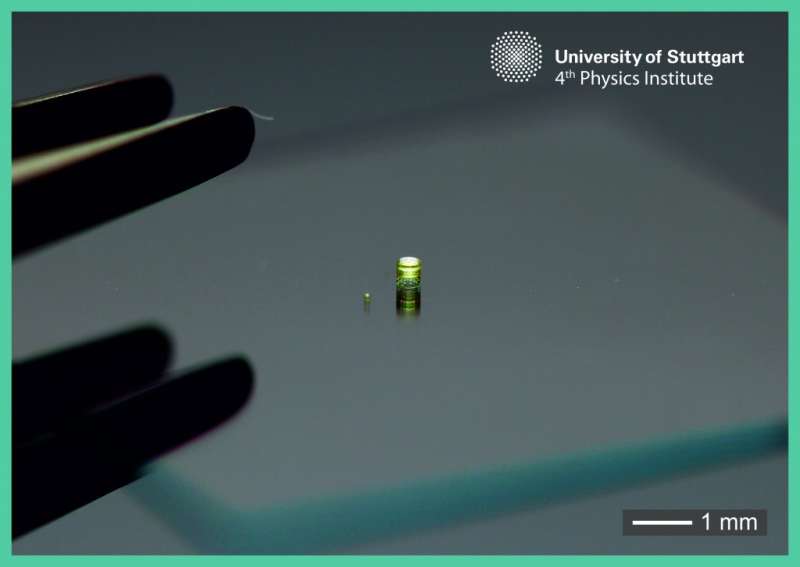 Micro-camera can be injected with a syringe