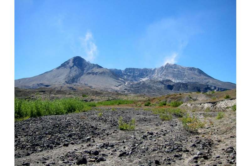 Crystal movement under Mount St. Helens may have indicated 1980 eruption was likely