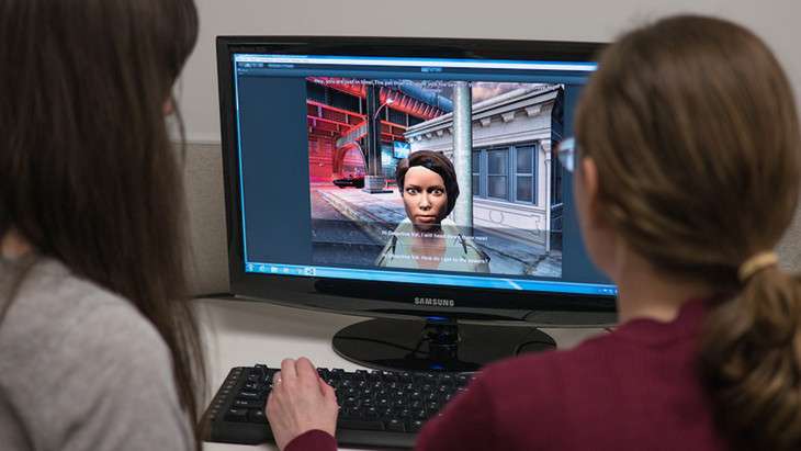 Research using game technology to improve social communications in autistic teens
