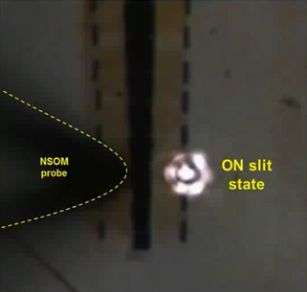 A nanoscale wireless communication system via plasmonic antennas