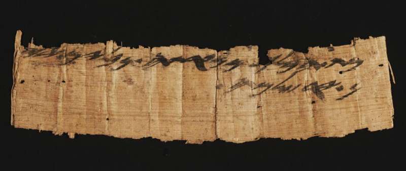 Important ancient papyrus seized from looters in Israel