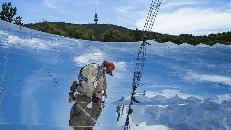 Scientists set solar thermal record