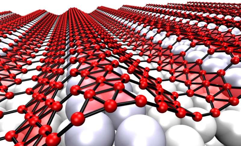 Rice University researchers say 2-D boron may be best for flexible electronics