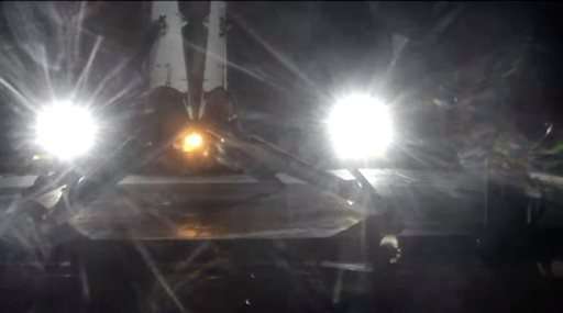 SpaceX lands rocket at sea 2nd time after satellite launch