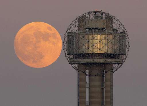 Brightest moon in almost 69 years lights up sky around globe