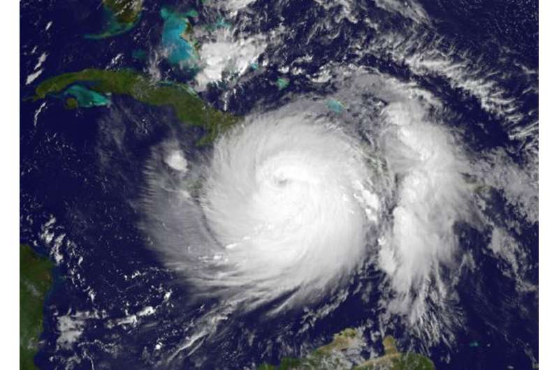 NASA sees Hurricane Matthew making landfall in Haiti