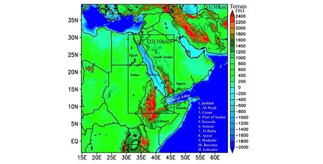 Reconstructing the Red Sea's climate patterns