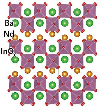 Discovery of a new crystal structure family of oxide-ion conductors
