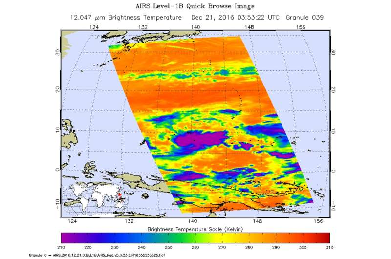 NASA spots Tropical Depression 30W form in Northwestern Pacific