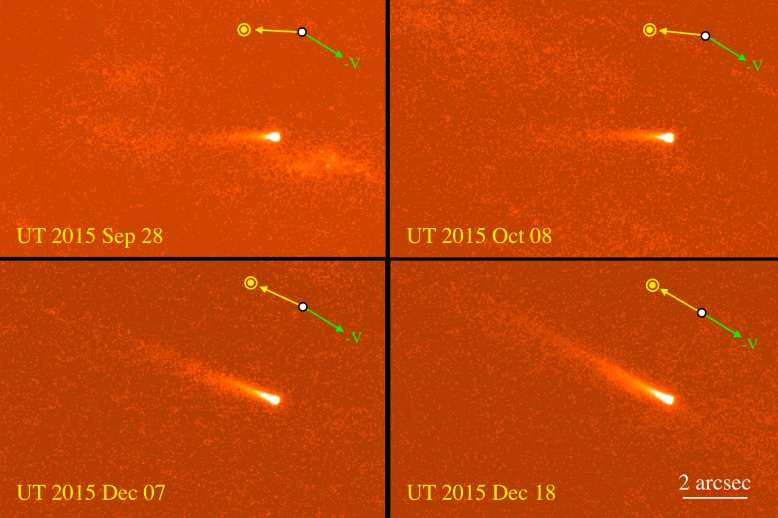 Active asteroid 324P/La Sagra observed by Hubble