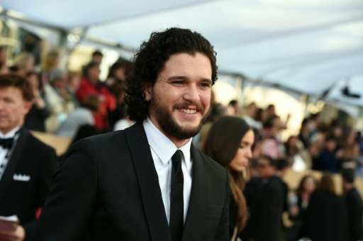 Actor Kit Harington plays Jon Snow in &quot;Game of Thrones&quot;, which won the Webby for Best Overall Social Presence