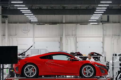Acura brings NSX specialty car production to US