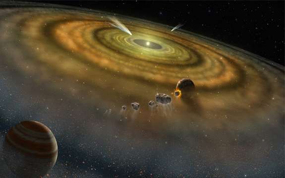 Adding a new dimension to the early chemistry of the solar system