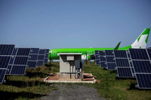 Africa gets is first solar-powered airport in George, with a plant that converts solar energy into direct current electricity us