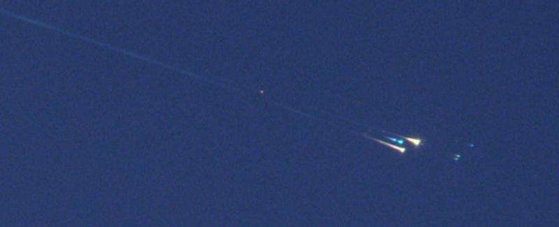 Airborne asteroid impact chasers release findings on space junk object WT1190F