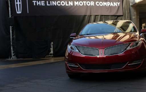 A Lincoln MKZ sedan hit the road in Canada as Ontario is hoping to grab some of the billions of dollars being spent to develop v