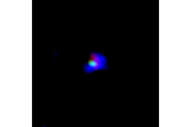ALMA detected the most distant oxygenstem 2