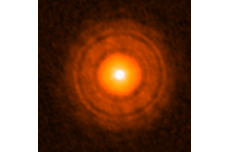 ALMA Spots Possible Formation Site of Icy Giant Planet