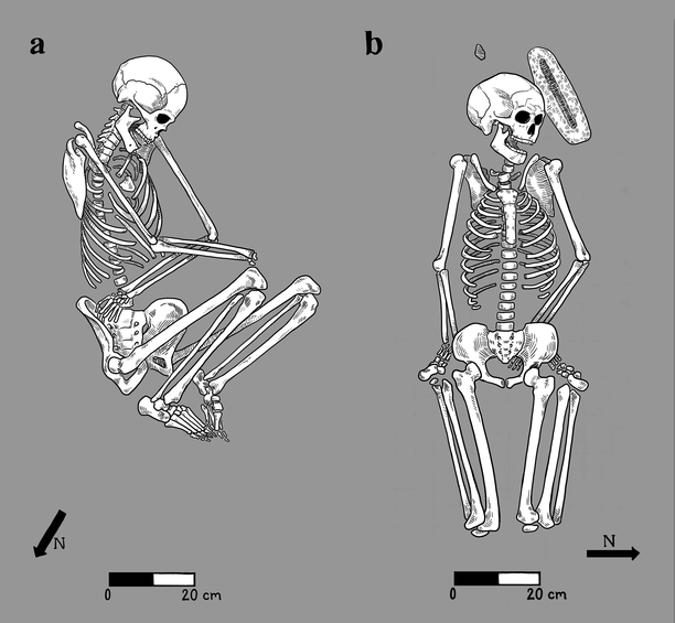 Ancient burials suggestive of blood feuds