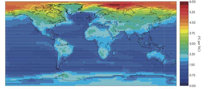 A new study puts temperature increases caused by CO2 emissions on the map