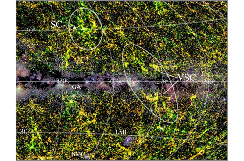 ANU helps find supercluster of galaxies near Milky Way