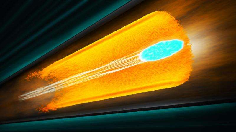A plasma tube to bring particles up to speed at SLAC