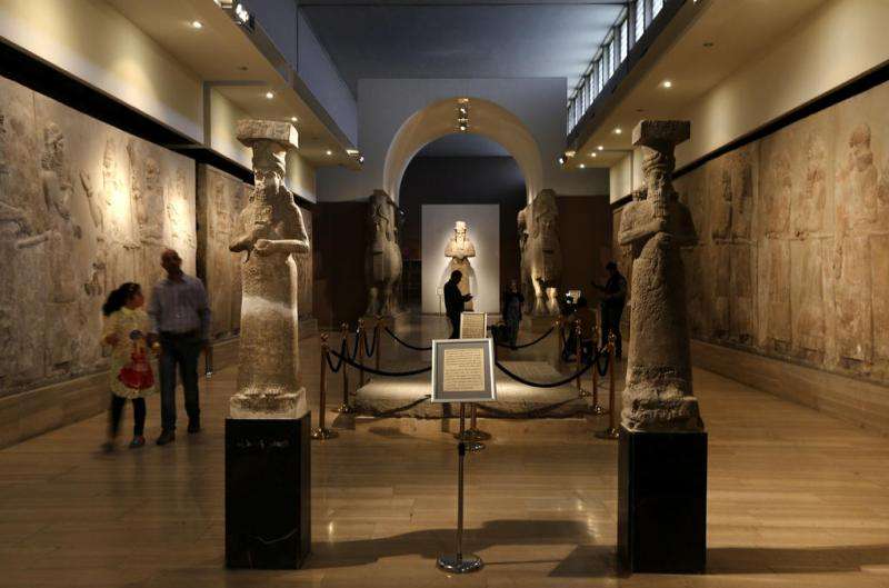 AP PHOTOS: Iraqi museum refuge for relics of the past