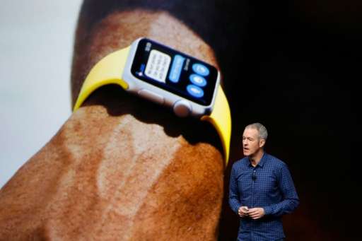 Apple COO, Jeff Williams, announces Apple Watch Series 2 during launch event in San Francisco