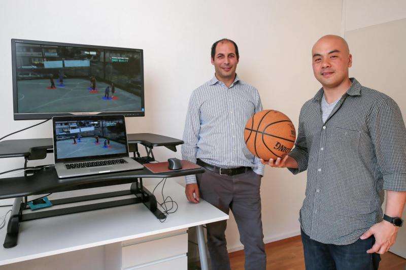 A technology developed at EPFL will be used to analyze NBA players