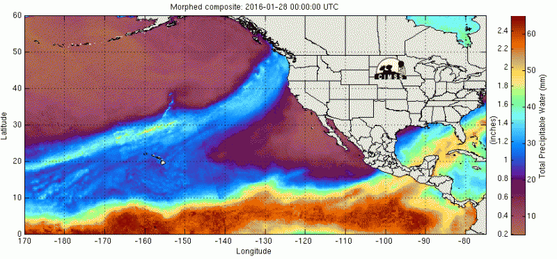 Atmospheric river storms can reduce Sierra snow