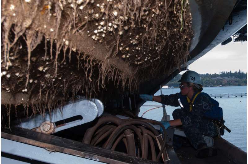 Barnacle busting: ONR-sponsored research targets ship biofouling