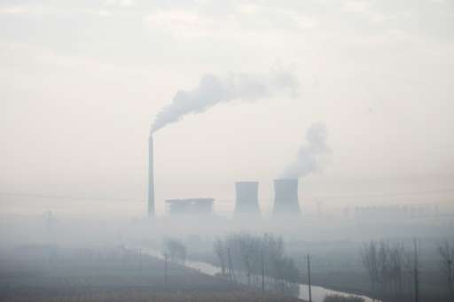 Beijing has said its emissions of the greenhouse gases that cause climate change will carry on rising until 'around 2030'